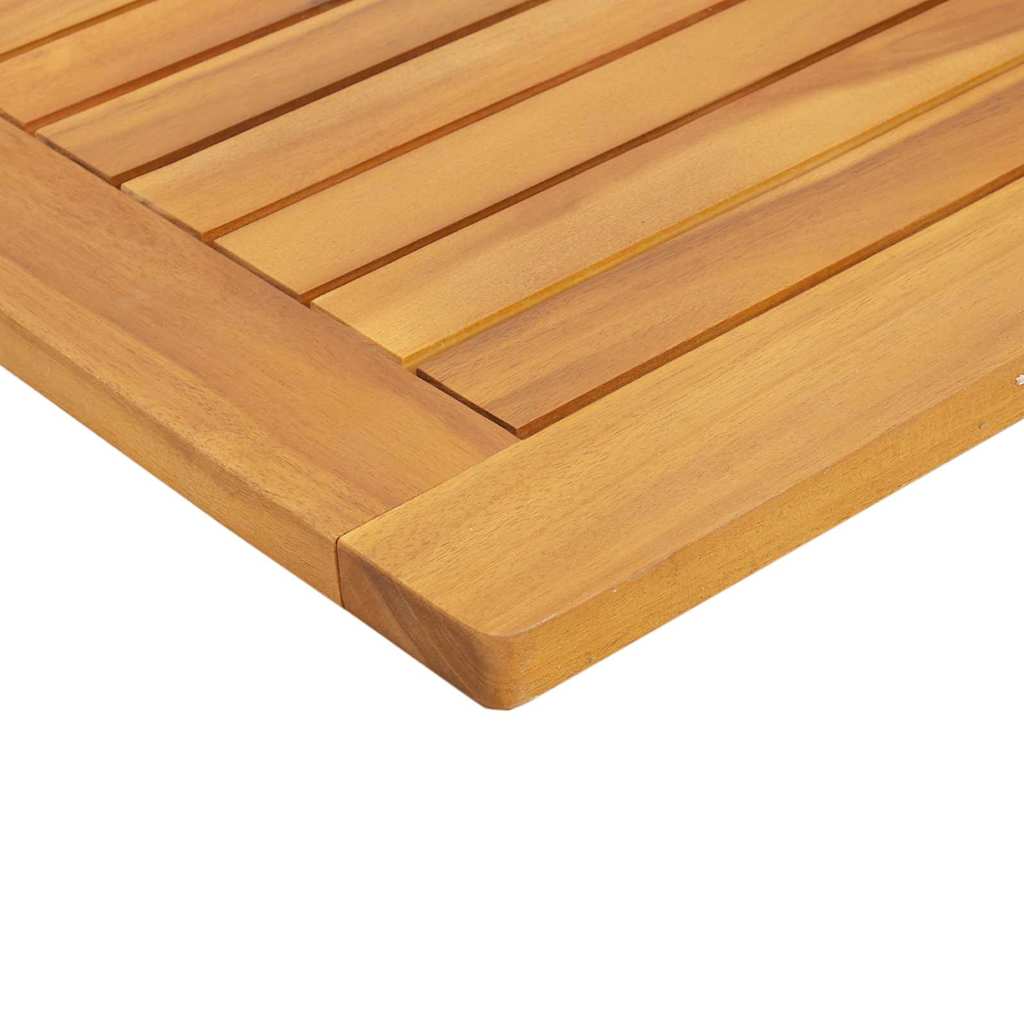 Bordplate Olje naturlig 80 x 40 x 2 cm Solid akasietre
