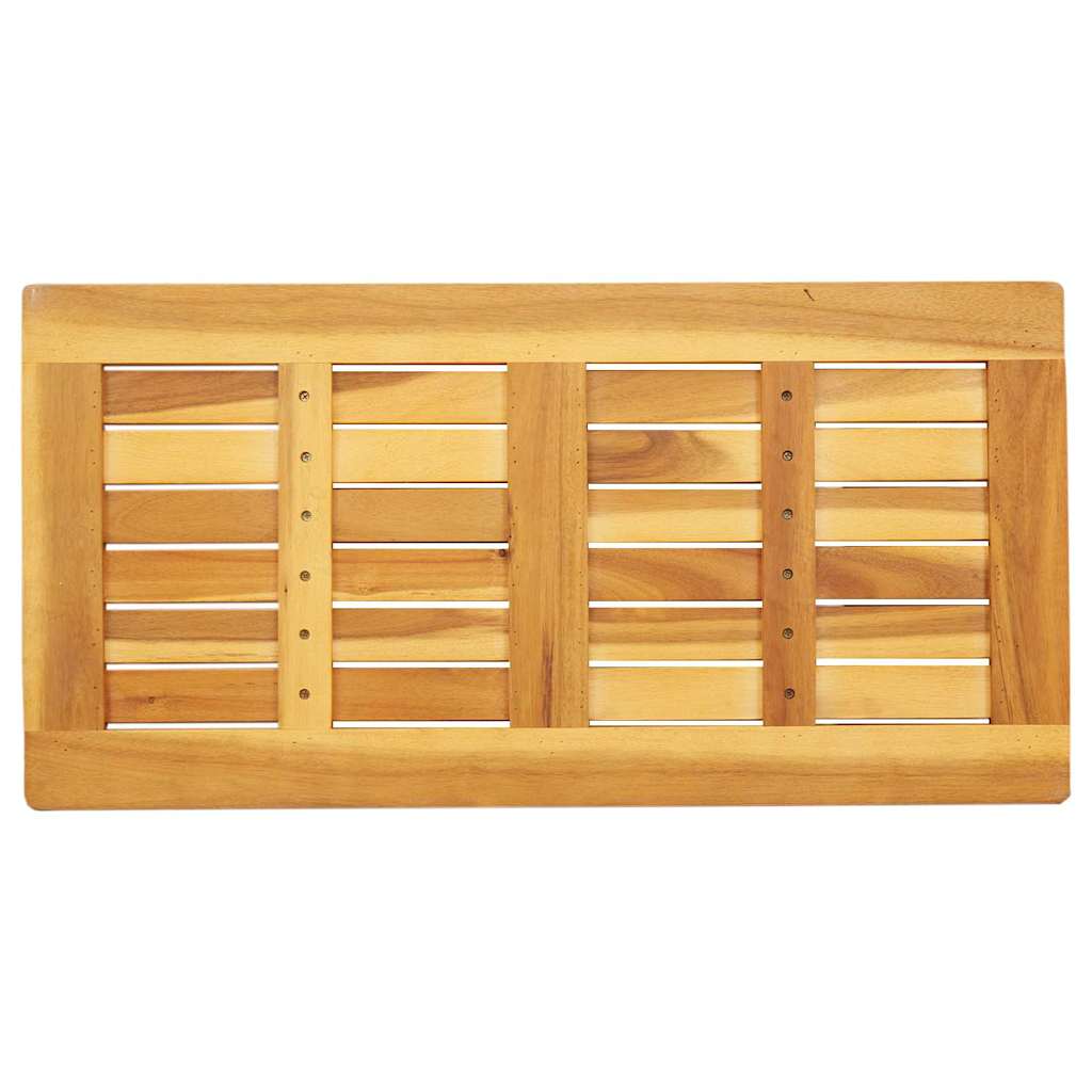 Bordplate Olje naturlig 80 x 40 x 2 cm Solid akasietre