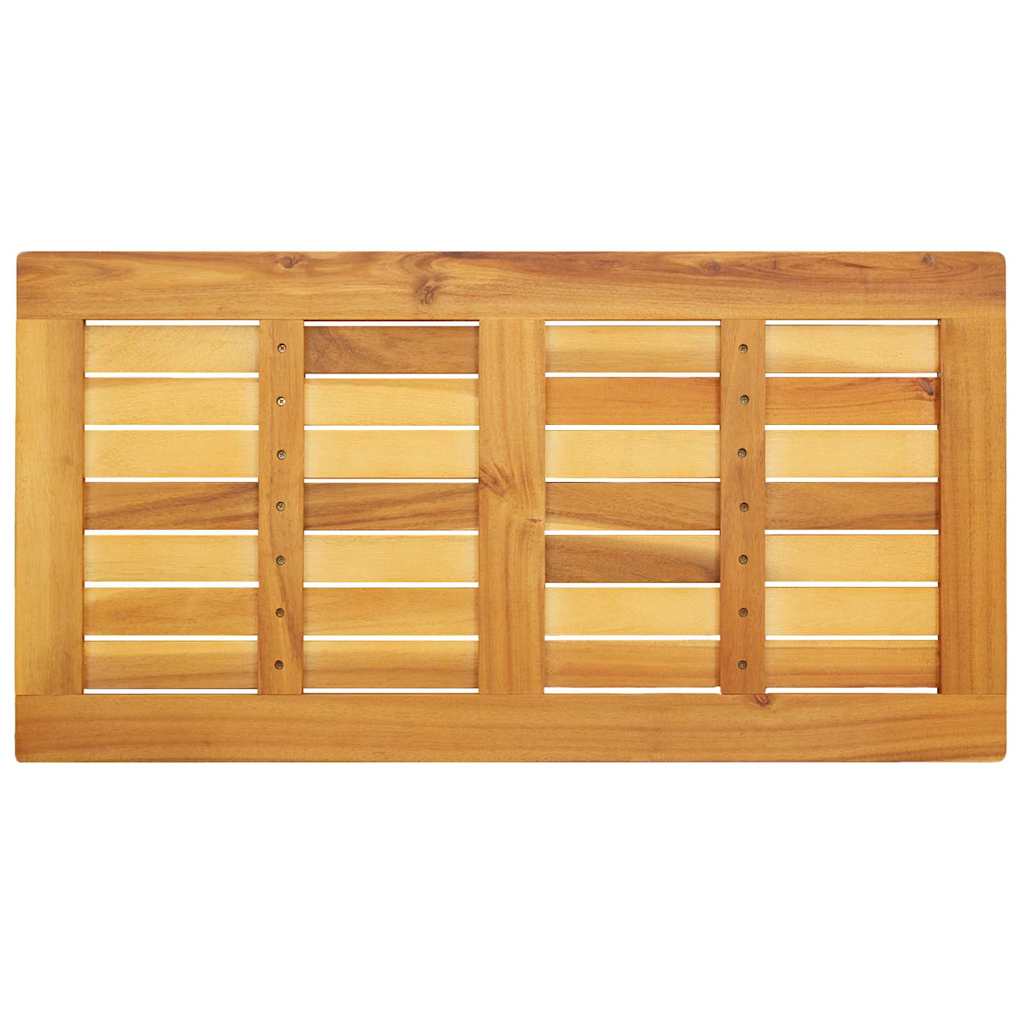 Bordplate Olje naturlig 90 x 45 x 2 cm Solid akasietre