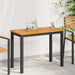 Bordplate Olje naturlig 90 x 45 x 2 cm Solid akasietre
