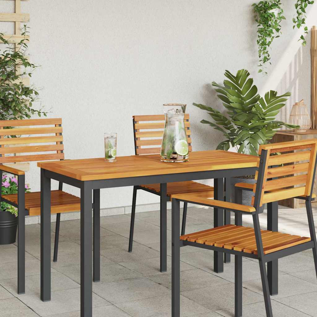 Bordplate Olje naturlig 110 x 55 x 2 cm Solid akasietre