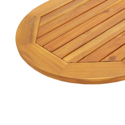Bordplate Olje naturlig 100 x 50 x 2 cm Solid akasietre