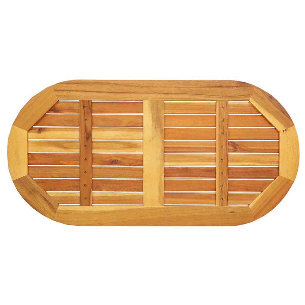 Bordplate Olje naturlig 100 x 50 x 2 cm Solid akasietre