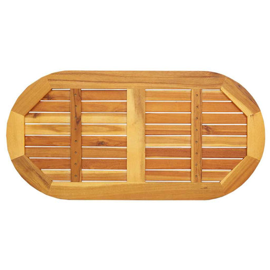Bordplate Olje naturlig 100 x 50 x 2 cm Solid akasietre