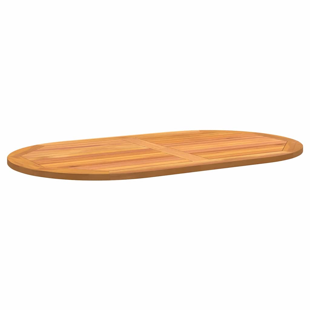 Bordplate Olje naturlig 120 x 70 x 2 cm Solid akasietre
