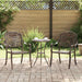 Hage Stol 2 pcs Bronse 55 x 56,5 x 91cm Aluminium