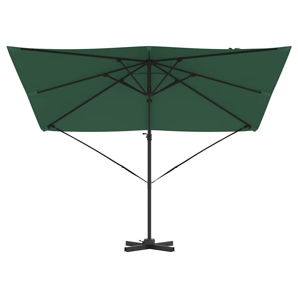 Roma parasol grønn 286 x 284 x 265 cm Aluminium og polyester