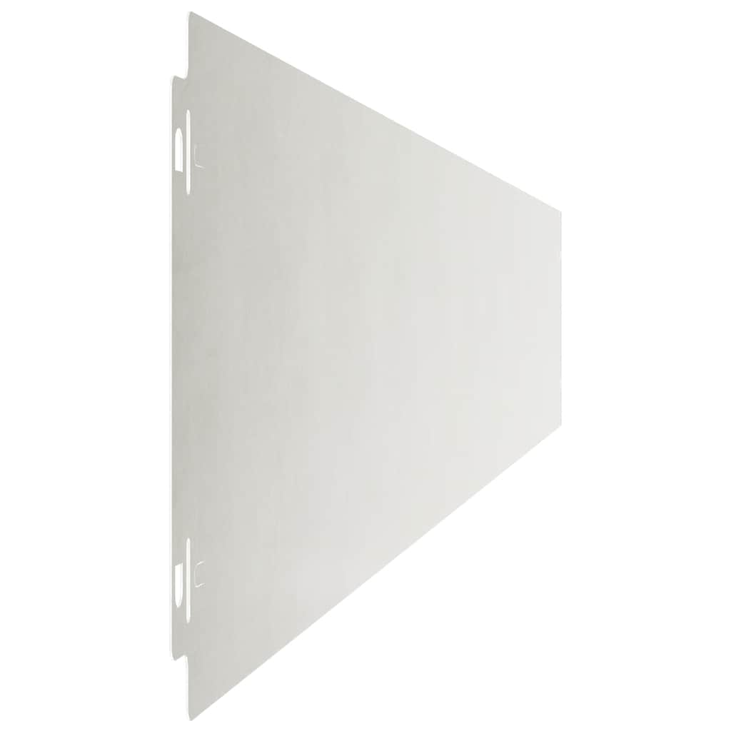 Plenkanter 30 stk 15x103 cm rustfritt stål