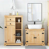 Baderomsskap 2 stk Corona heltre furu