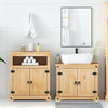 Baderomsskap 2 stk Corona heltre furu
