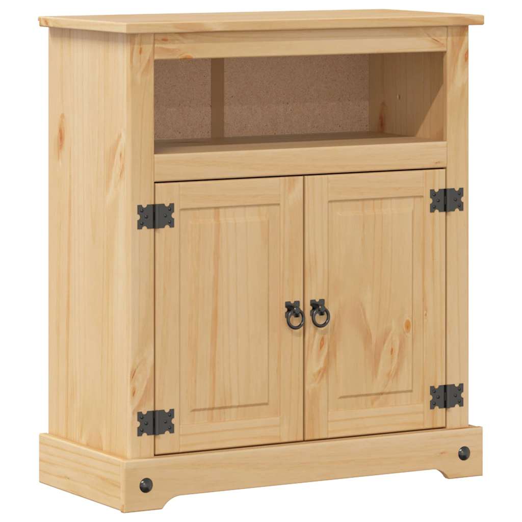 Baderomsskap 3 stk Corona heltre furu vidaXL