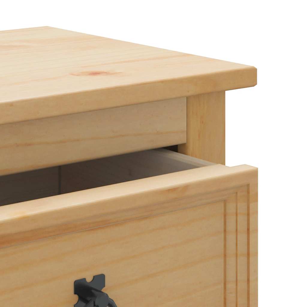 Baderomsskap 3 stk Corona heltre furu vidaXL
