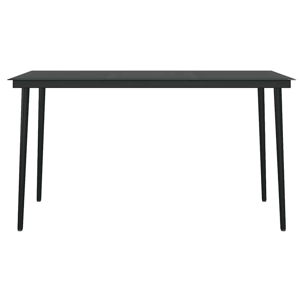 Hagespisegruppe 5 deler brun polyrotting glass