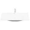 Bathroom Furniture Set Veggmontert 3 pcs Svart Eik 90x38.5x46cm