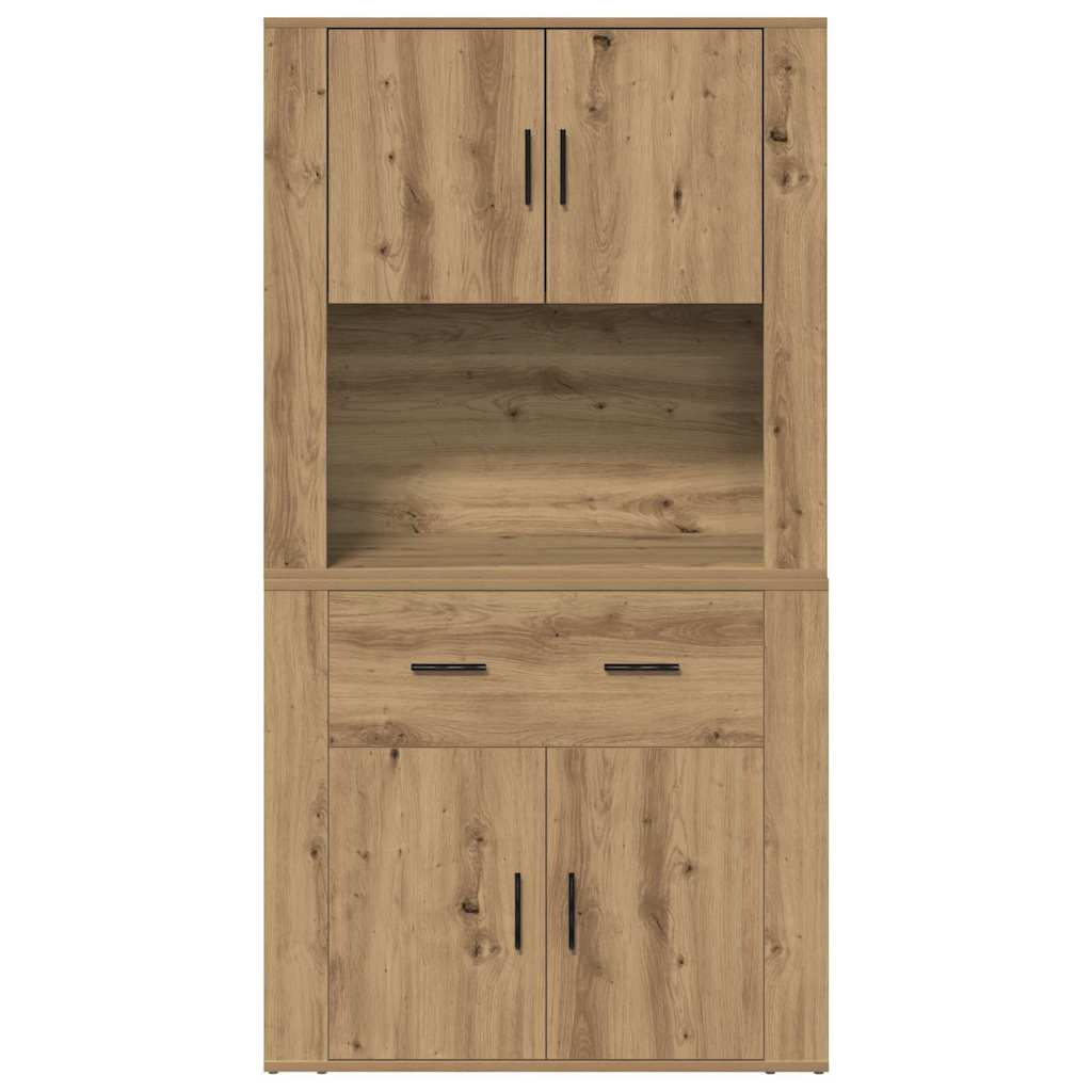 Høyskap artisan eik 80 x 33 x 150 cm Konstruert tre