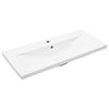 Bademøbelsett 4 pcs Svart Eik 90 x 38.5 x 46 cm Konstruert tre