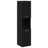 Bademøbelsett 4 pcs Svart Eik 90 x 38.5 x 46 cm Konstruert tre