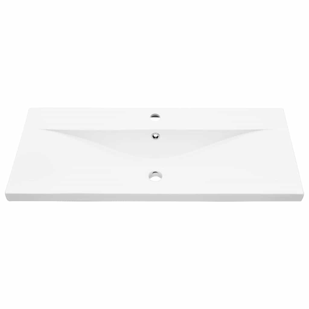 Bademøbelsett 4 pcs Svart Eik 90 x 38.5 x 46 cm Konstruert tre