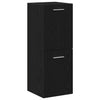 Bademøbelsett 4 pcs Svart Eik 91 x 39.5 x 46 cm Konstruert tre