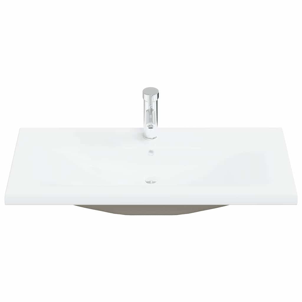 Baderomsinnredningssett 2 pcs Svart Eik 90 x 38.5 x 46 cm