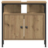 Baderomsskapsett med hylle 4 pcs artisan eik 33 x 33 x 185.5 cm