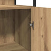Baderomsskapsett med skuff 4 pcs artisan eik 33 x 33 x 185.5 cm