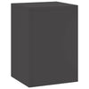 Plantestander 2 pcs Svart 24 x 24 x 35 cm Stål