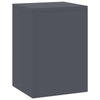 Plantestander 2 pcs Antrasitt 24 x 24 x 35 cm Stål