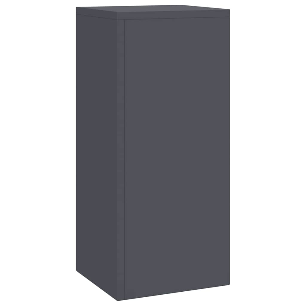 Planteholder 3 pcs Antrasitt Stål