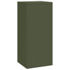 Plantestander 3 pcs Olivengrønn 24 x 24 x 75 cm Stål
