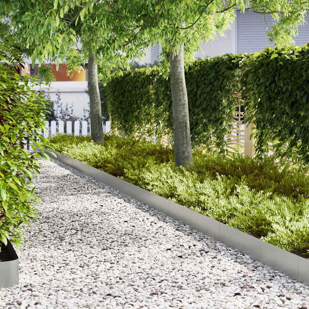 Gjerdekant 30 pcs sølv 100 x 0.05 x 20 cm Galvanisert Stål