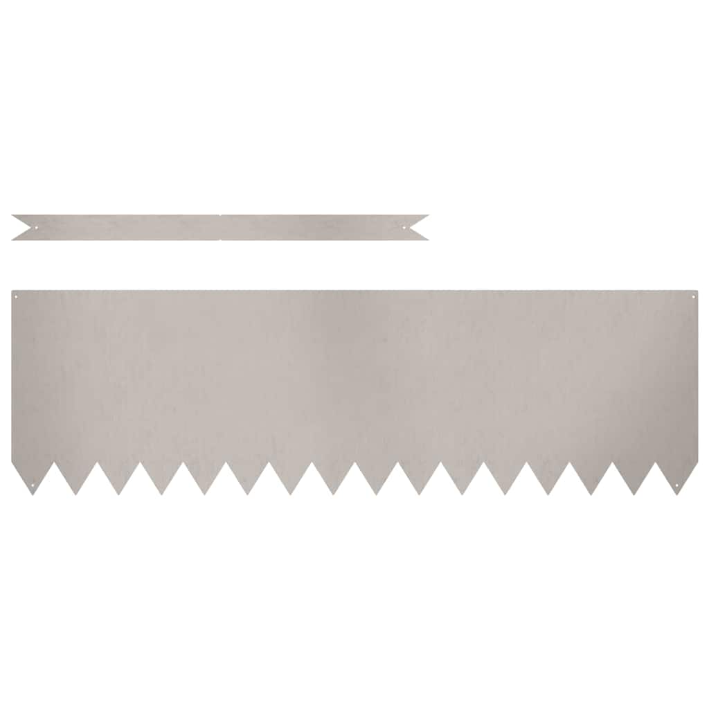 Gjerdekant 10 pcs Brun 100 x 0.05 x 20 cm Cortenstål