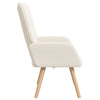 Avslappende stol Krem 62 x 67 x 95.5 cm stoff