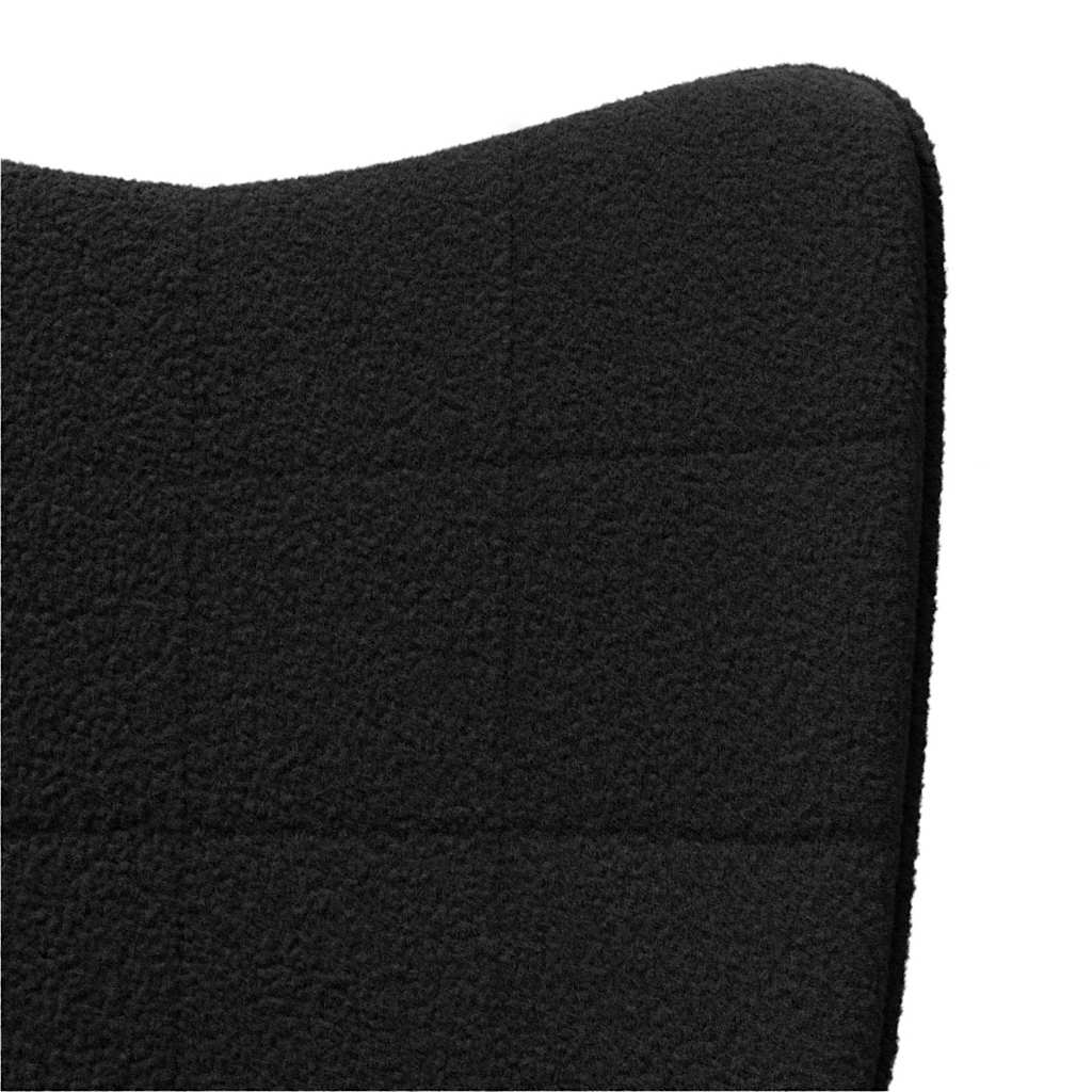 Avslappende stol Svart 62 x 67 x 95.5 cm stoff