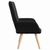 Avslappende stol Svart 62 x 67 x 95.5 cm stoff