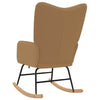 Avslappende stol Beige 61 x 78 x 98 cm stoff