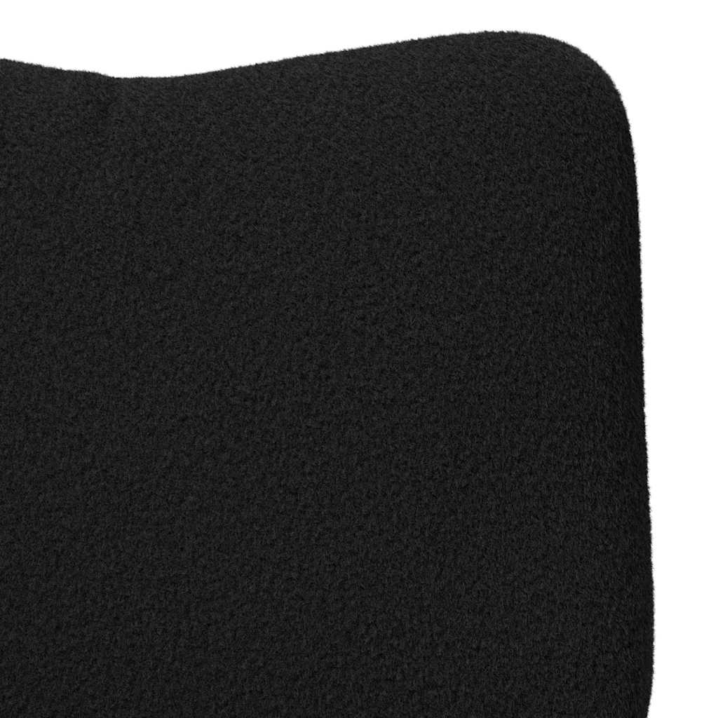 Avslappende stol Svart 63 x 67 x 94 cm stoff