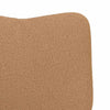 Avslappende stol Beige 63 x 67 x 94 cm stoff
