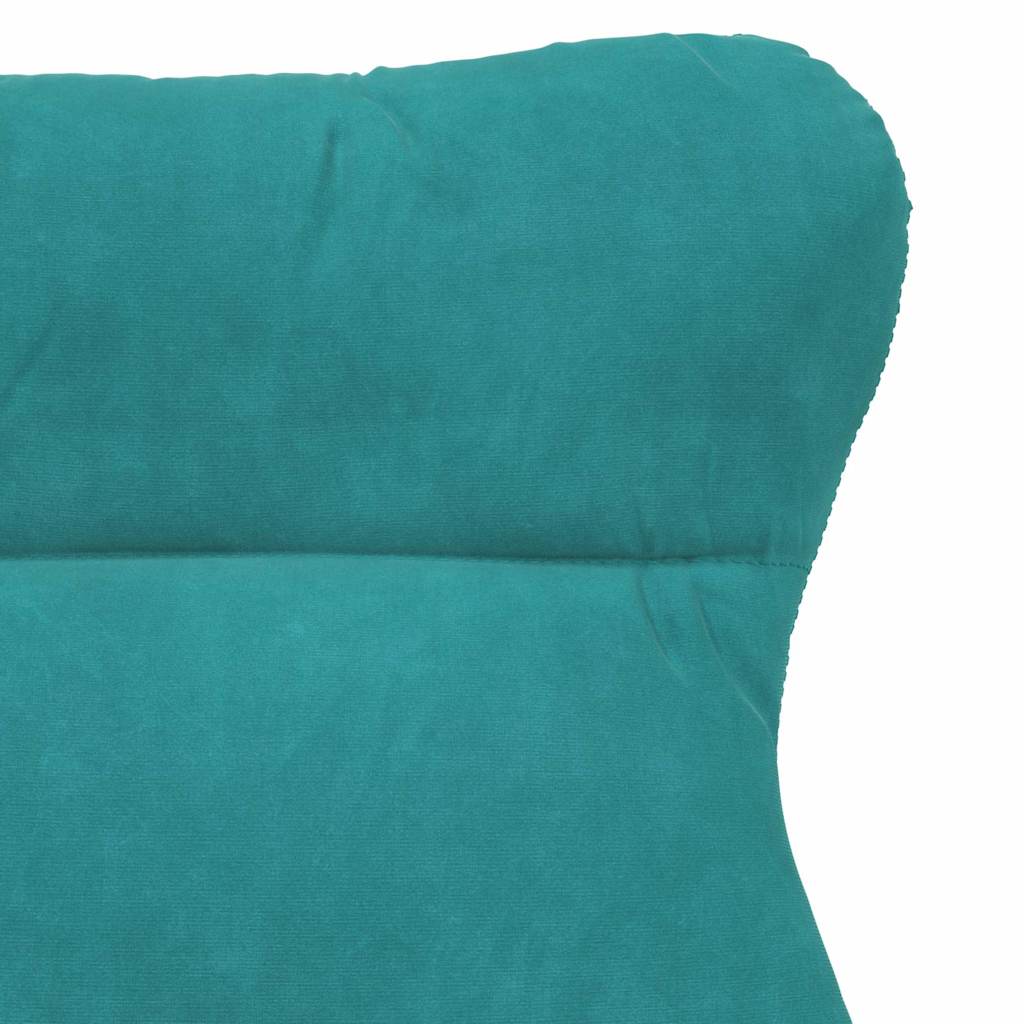 Avslappende stol Turkis 69 x 74 x 93 cm Fløyel