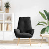 Avslappende stol Svart 69 x 74 x 93 cm stoff