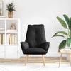 Avslappende stol Svart 69 x 74 x 93 cm stoff