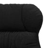 Avslappende stol Svart 69 x 74 x 93 cm stoff
