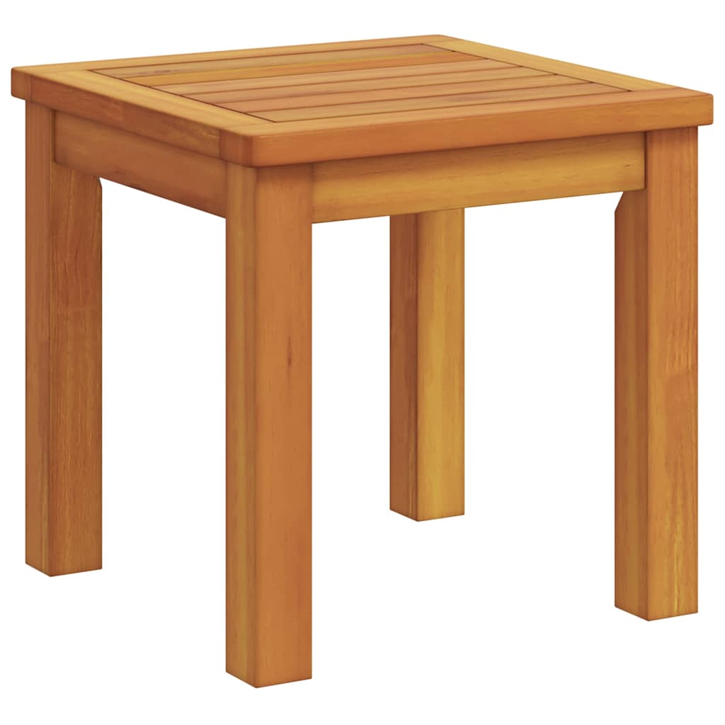 Sidetabell Olje naturlig 35 x 35 x 34 cm Solid akasietre