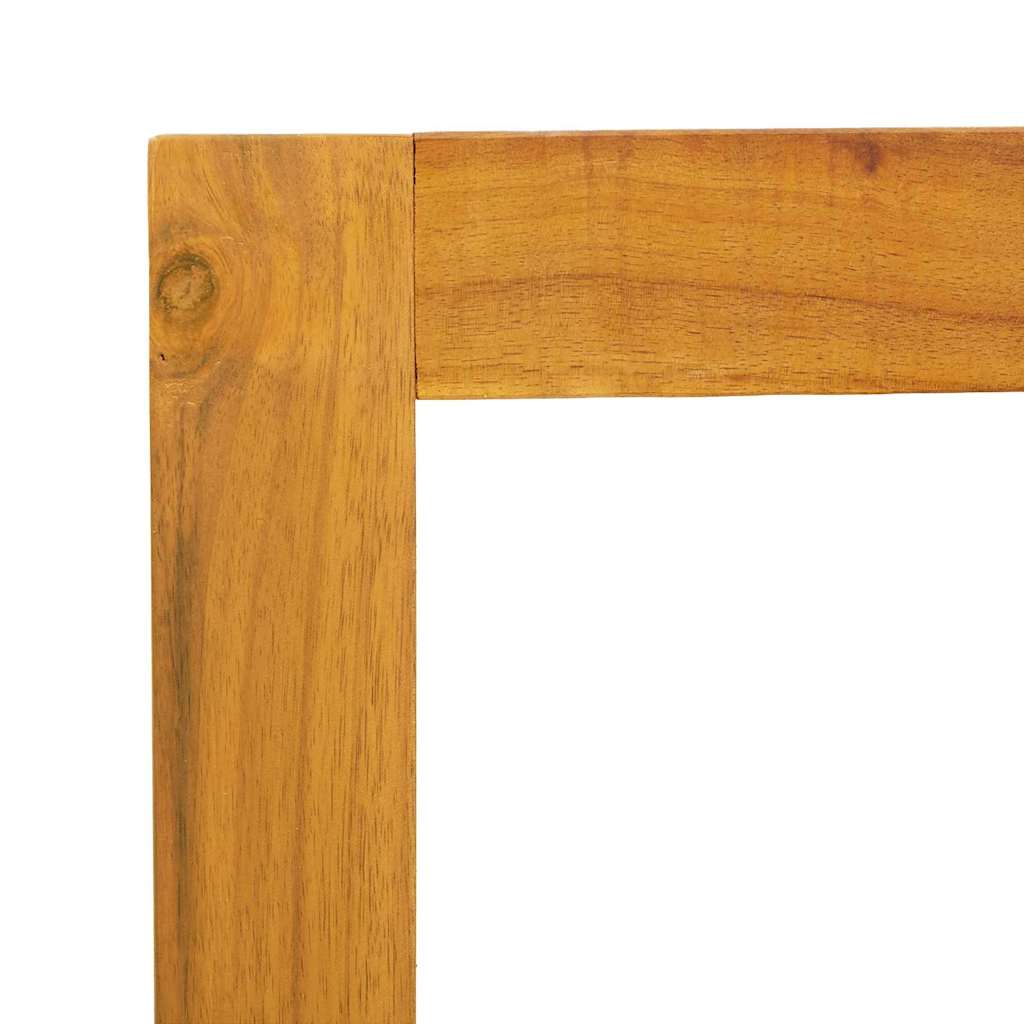 Sidetabell Olje naturlig 43 x 36 x 40 cm Massivt Teaktre