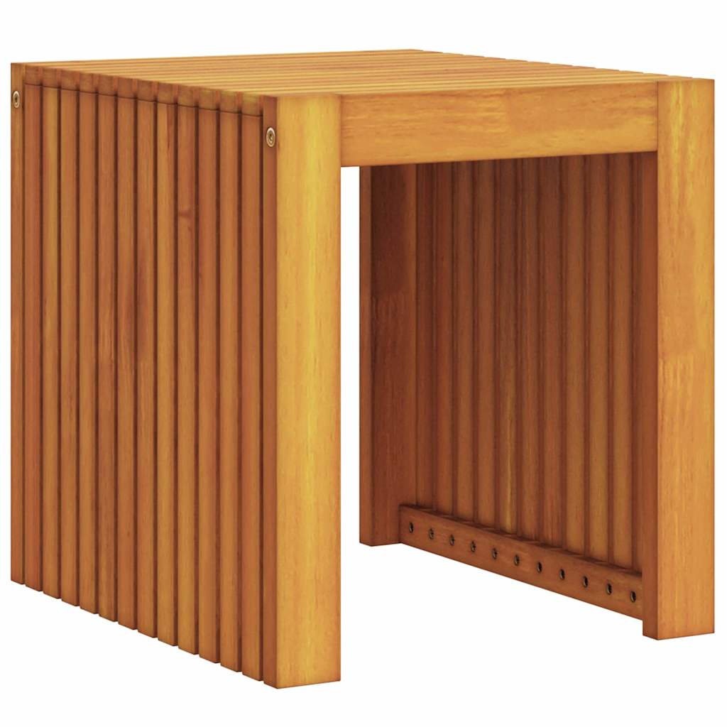 Sidetabell Olje naturlig 43 x 36 x 40 cm Massivt Teaktre
