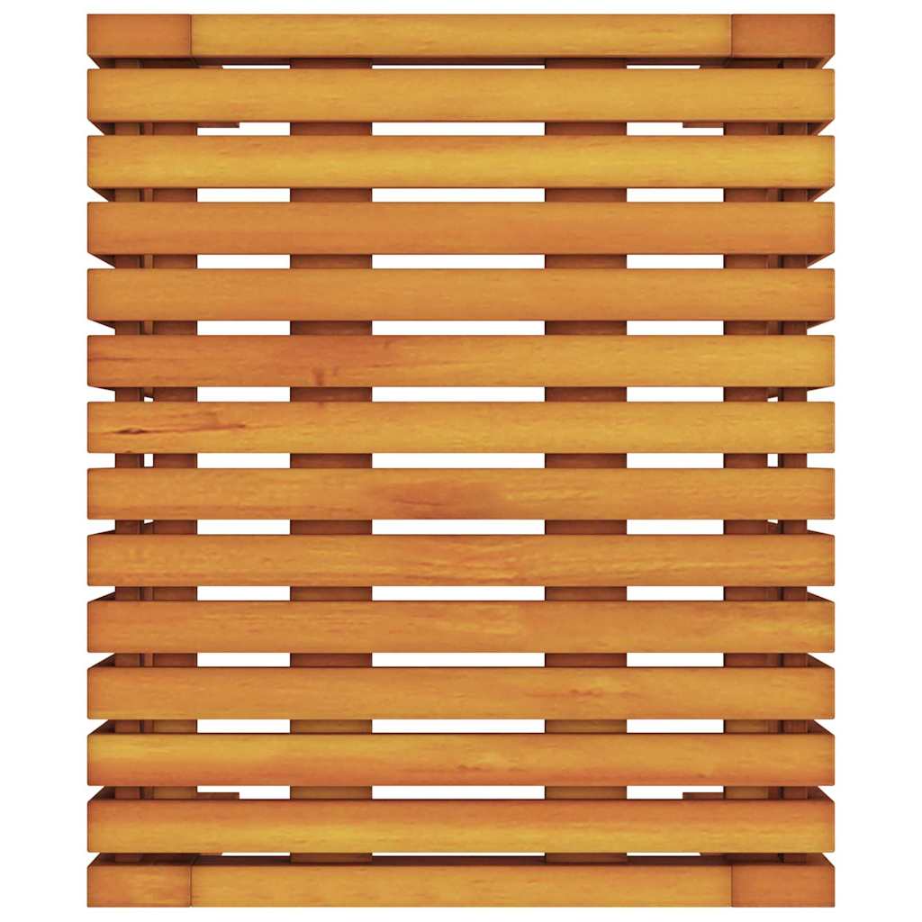 Sidetabell Olje naturlig 43 x 36 x 40 cm Massivt Teaktre