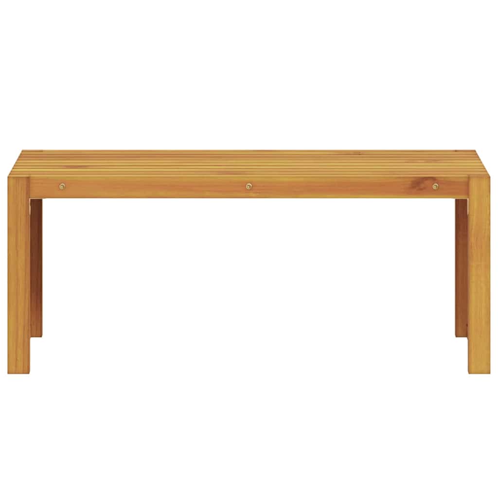 benk Olje naturlig 110 x 30 x 45 cm Massivt Teaktre