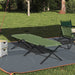 Sammenleggbar camping seng grønn 210 x 80 x 46 cm Oxford-stoff