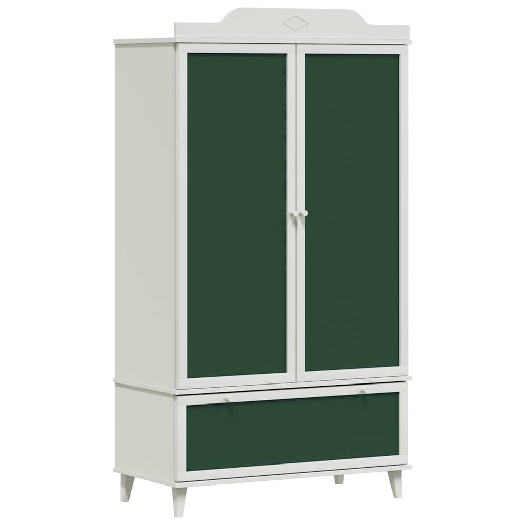 Krittstavle Garderobe med skuff ROROS Hvit 90 x 45 x 165 cm