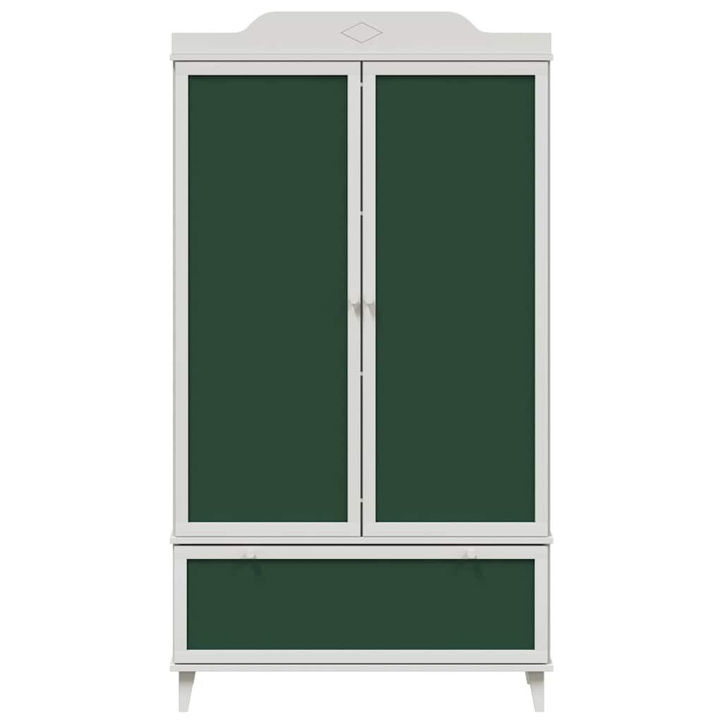 Krittstavle Garderobe med skuff ROROS Hvit 90 x 45 x 165 cm
